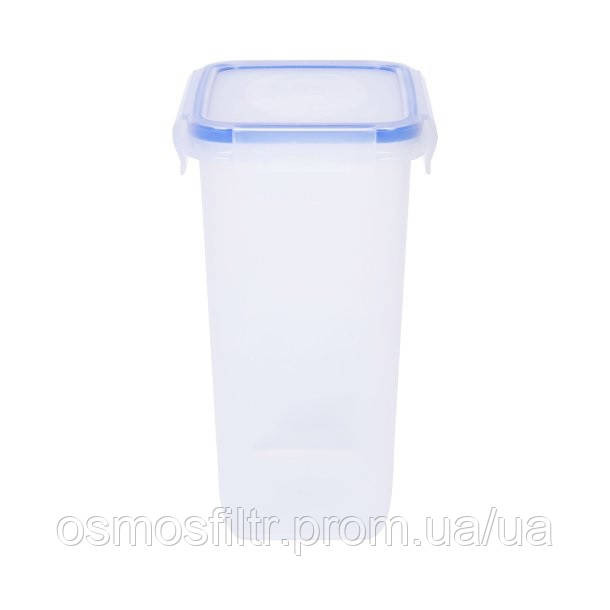 Контейнер для хранения Axentia прямоугольный с крышкой прозрачный пластик 1.4 л 13.5x10.5x18 см (230710) Киев - изображение 3