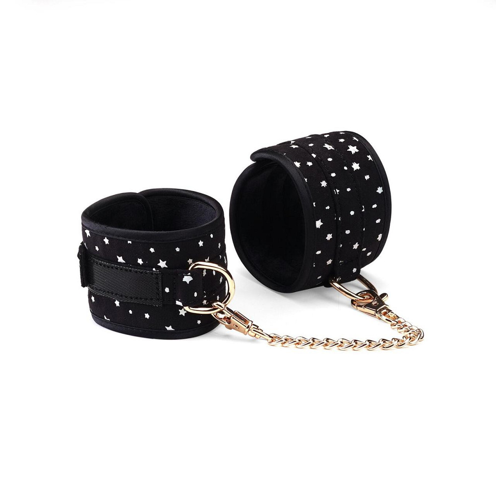 Набор Liebe Seele Stary Nights 7pcs Bondage Kit, фиксаторы, ошейник с поводком, кляп, флоггер, маска Sex Aura Киев - изображение 8