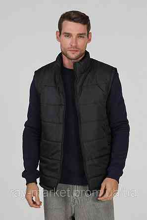 Жилет стьобаний Ray Basic чоловічий утеплений чорний (U0601M-Black) M Київ
