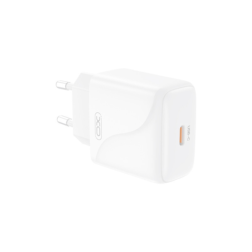 Мережевий зарядний пристрій XO L141 USB-C 20W білий Львів - фото 1