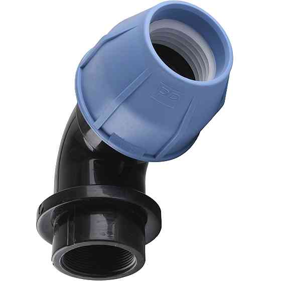 Колено ПНД Vsplast 63*2 '' В 4002 (000007897) Киев