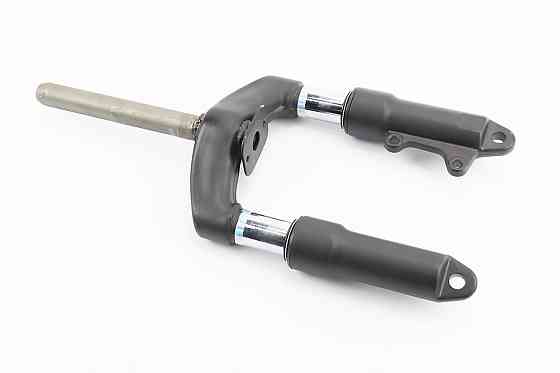 Вилка 10" амортизаційна, під Disk-brake, чорна Т4 (електросамокат) Київ