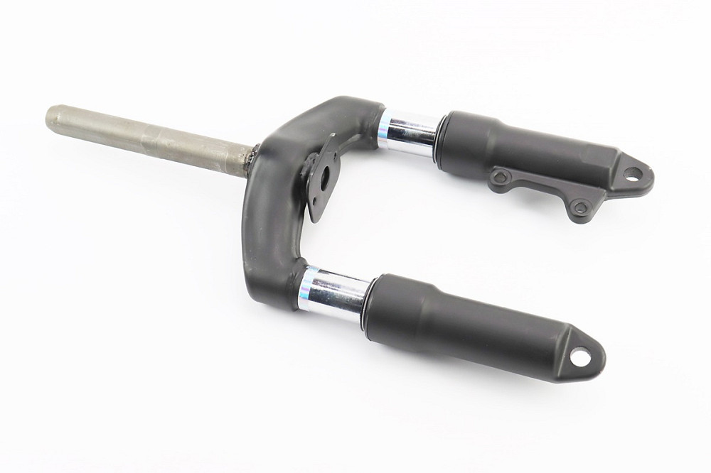 Вилка 10" амортизаційна, під Disk-brake, чорна Т4 (електросамокат) Киев - изображение 2