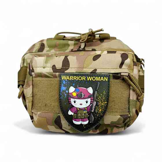 Патч / шеврон Warrior woman Запоріжжя