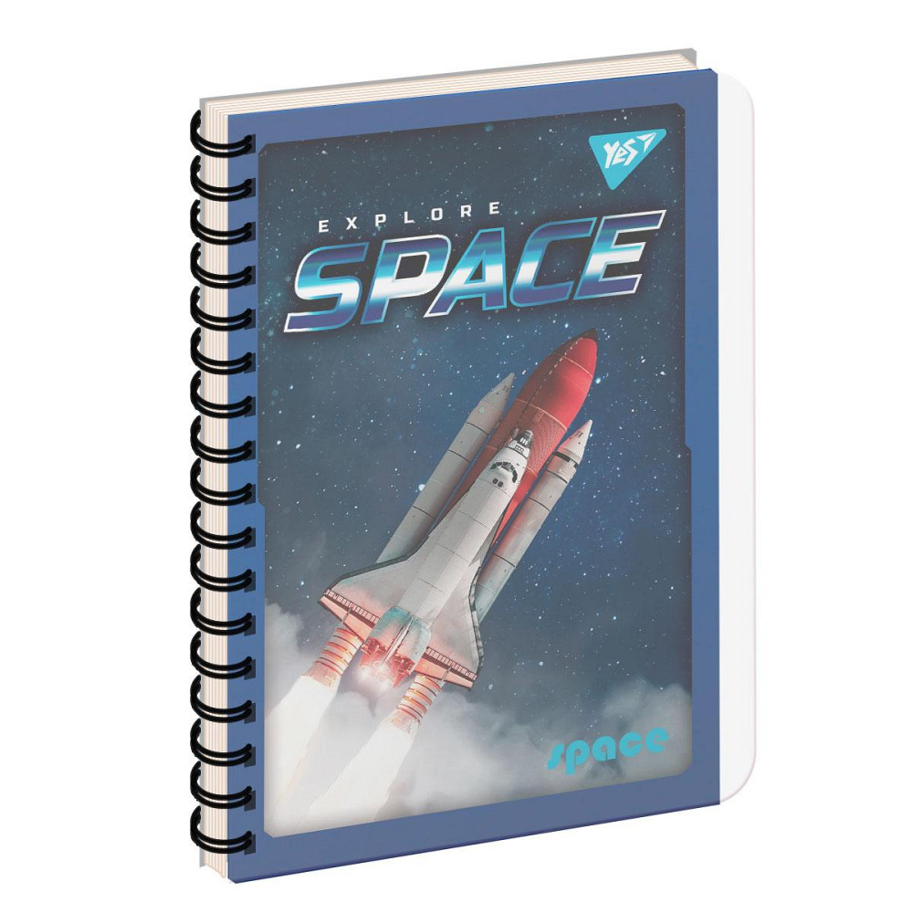 Зошит із роздільниками В6/144 арк. "Yes" пласт. обкл. Space, 681897, шт Київ - фото 1