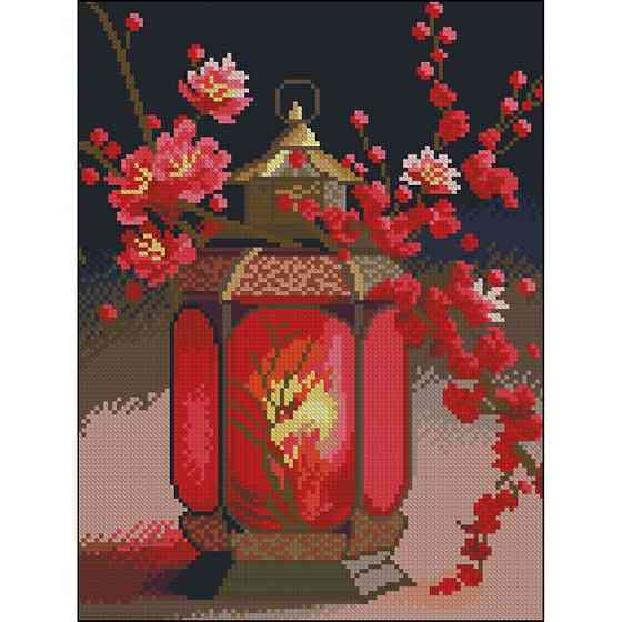 Алмазна мозаїка без підрамника "Ліхтарик" ZAV3040-18, 30х40 см Вінниця