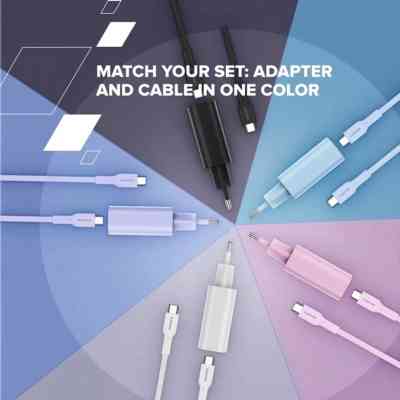 Дата кабель USB-C to USB-C 1.0m OnWire 60CL C-C 60W COLOR Braided 1m Purple Canyon (CND-CCAP60AB10PU) Вінниця