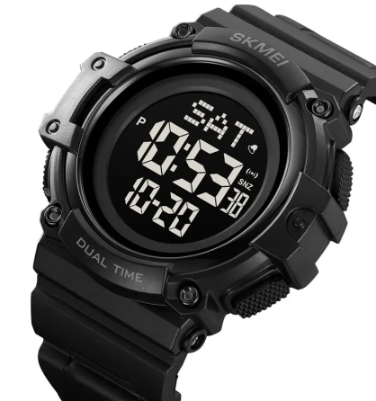 Годинник чоловічий наручний Skmei 2230 Чорний з чорним циферблатом Вінниця