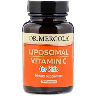 Вітамін Dr. Mercola Вітамін C для дітей в ліпосоми, Liposomal Vitamin C for Kids (MCL-03149) Вінниця