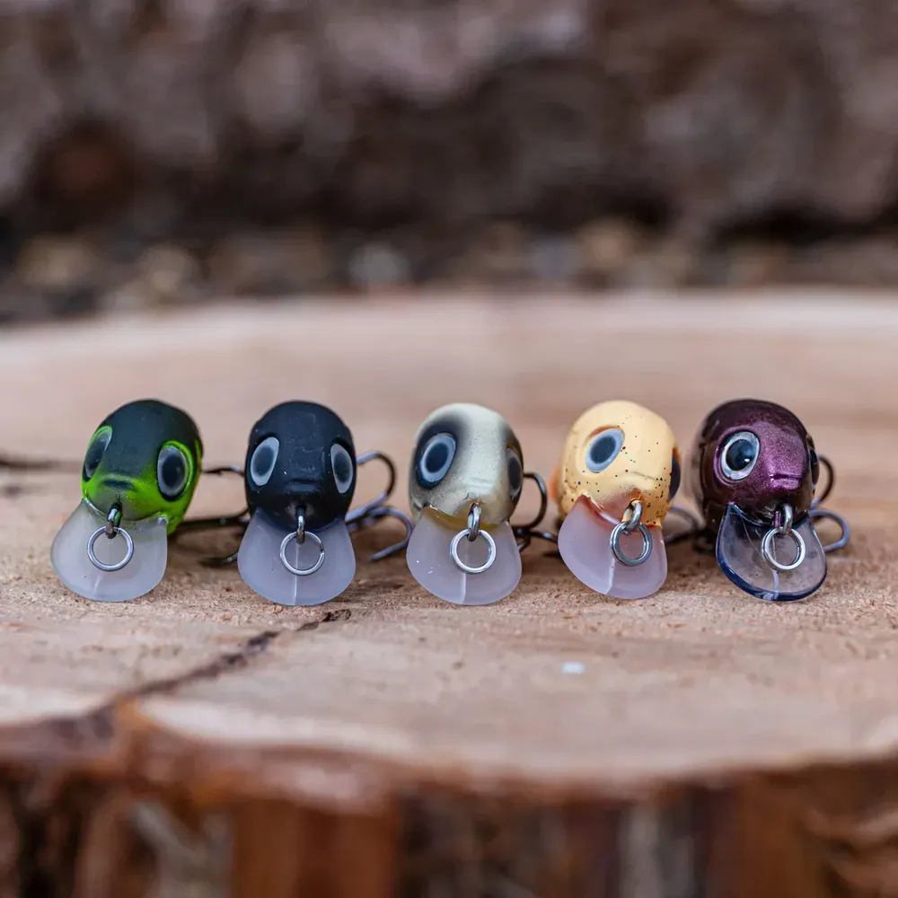 Воблеры кренки набор 5шт размер 2.8см вес 2г в коробке рыболовные приманки Киев - изображение 2