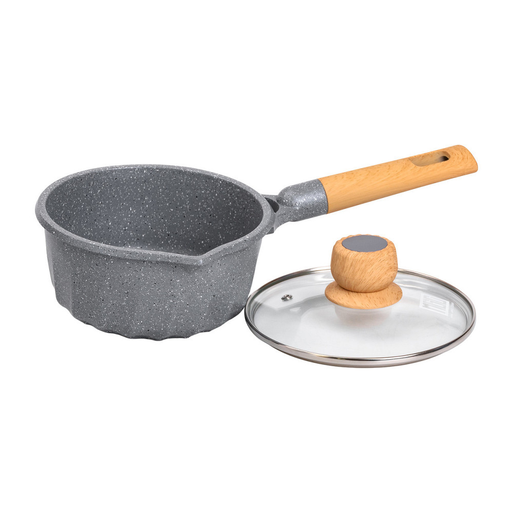 Сотейник з антипригарним покриттям 2,9 л з товстим дном Ø 18 см MGC HP-4-431GR Київ - фото 3