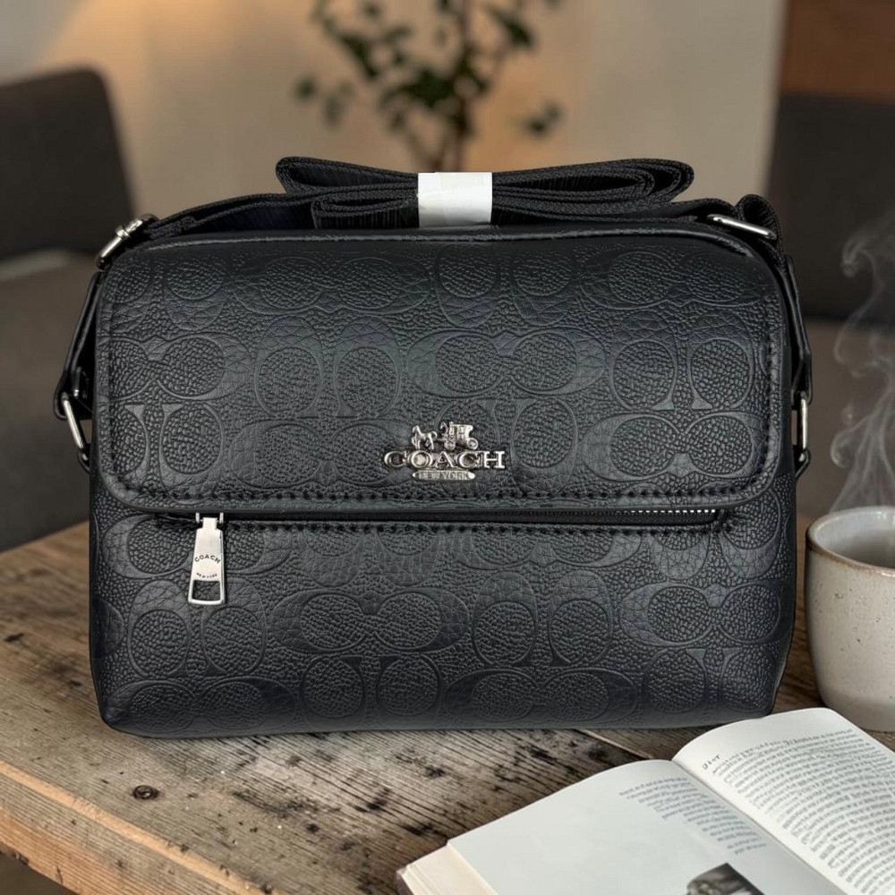 Якісна чоловіча сумка барсетка стиль Coach, сумка месенджер на плече Коач ( 20645 ) Харьков - изображение 1