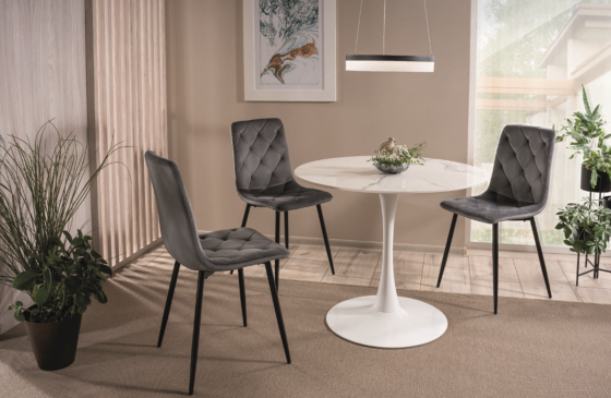 Стілець TOM VELVET чорний каркас/чорний BL.19 Київ