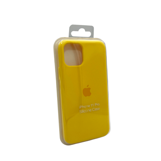 Чохол для смартфона Silicone Full Case AA Open Cam for Apple iPhone 11 Pro Max кругл 56,Sunny Yellow Киев
