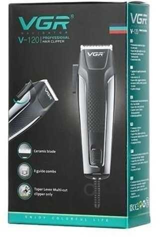 Машинка для стрижки волос VGR V120, триммер и электробритва для бороды, 8 насадок, сетевая Одесса - изображение 4