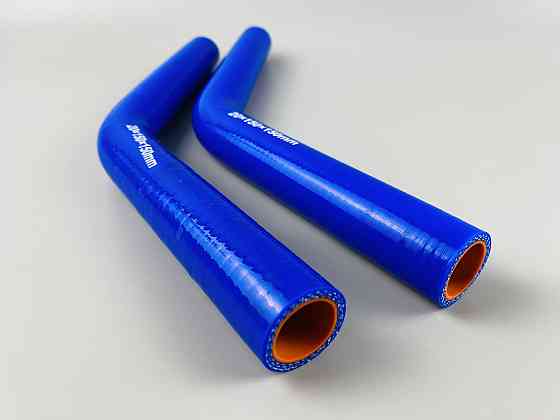 Патрубок силіконовий (150 мм х 150 мм) (135` — кут) (d=20 товщ = 4 мм) Мукачево