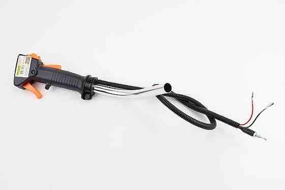 Ручка газа + трос Тип 2, (курок "вузький", з трубою) Київ