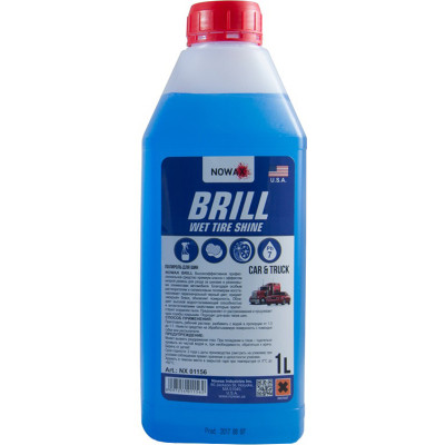 Автополироль NOWAX BRILL WET TIRE SHINE 1 л (NX01156) Вінниця - фото 1