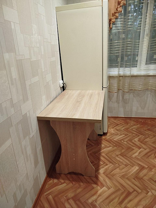 Стол раскладной 59х89 см для кухонного уголка / Дуб Самоа Львов - изображение 6