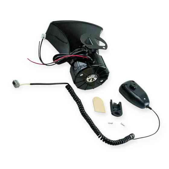 Сигнал-сирена мелодійний 3 тон 40вт, мегафон полку VITOL Мукачево