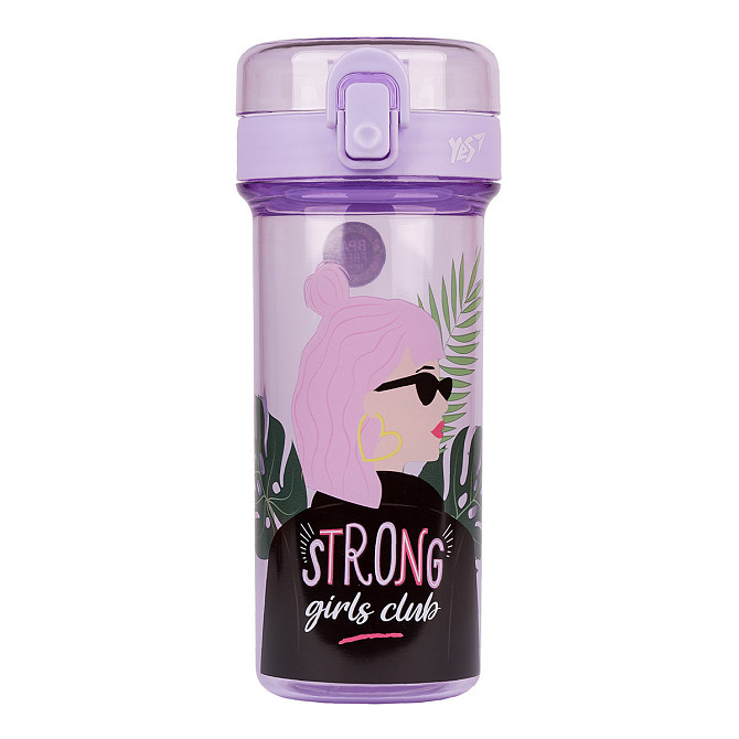 Пляшечка для води "Yes" 707629 430мл "Strong Girls", шт Київ - фото 1