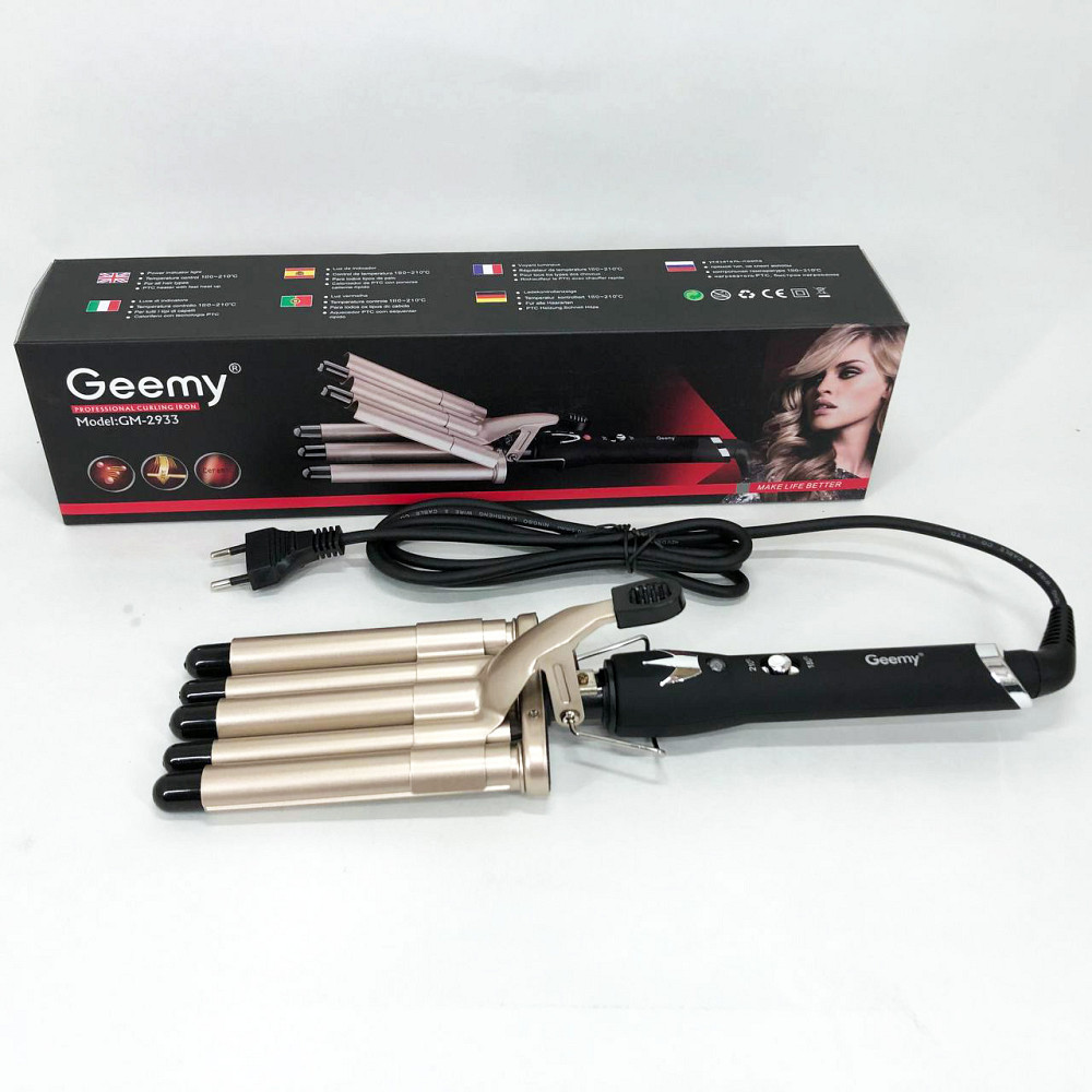 Плойка спіральна для завивки волосся, Плойка для гладкого волосся і локонів Сучасна завивки SL-20 Львів - фото 3