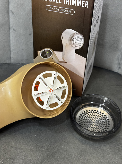 Машинка от катышков на аккумуляторе HB-555 (Коричневая) Черновцы - изображение 3