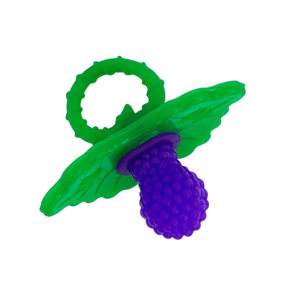 Пустушка-прорізувач "Ягідка" MGZ-0419 (Purple) текстурна Вінниця - фото 1