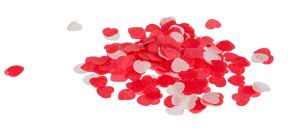 Конфетті для ванни Bath Confetti Big Hearts, 20 г Sex Aura Київ - фото 2