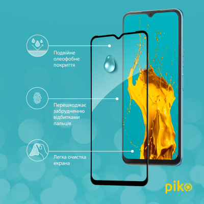 Стекло защитное Piko Full Glue Tecno Spark Go 2022 (1283126542336) Винница - изображение 4