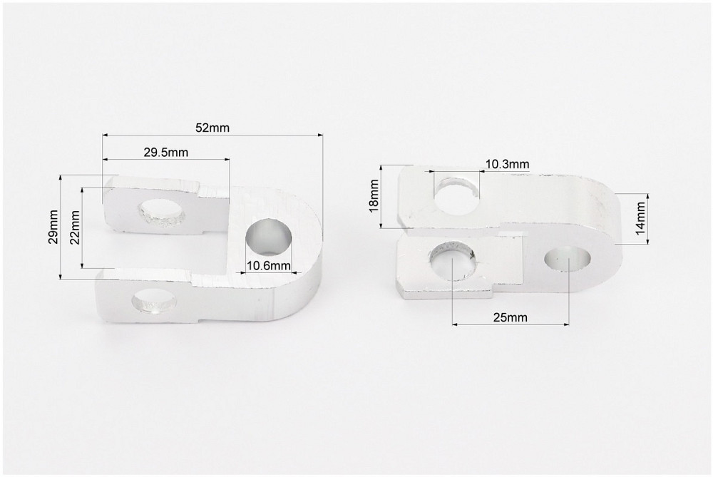 Подовжувач заднього амортизатора 25мм к-кт 2шт, сірий Київ - фото 2