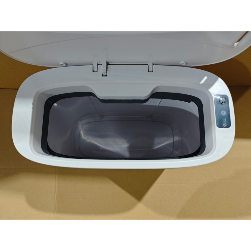 Відро для сміття сенсорне овальне Mixxus Flat-TC0109 White 9 л колір білий (MI7074) ( 29791 ) Харьков - изображение 11