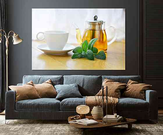 Картина холст в гостиную / спальню   Чай з м'яти   MLP_344 Киев