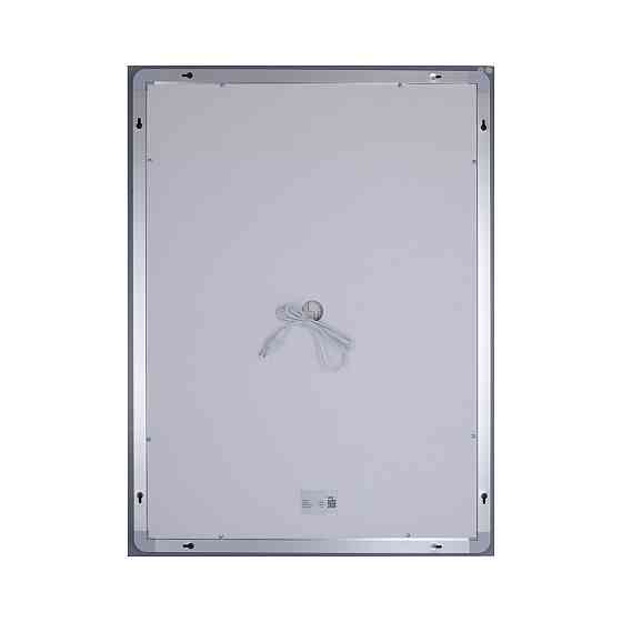 Дзеркало Lidz Kubis 600х800 з LED-підсвіткою Touch, з антизапотіванням, з димером, регітність LD78LF9376080 Київ