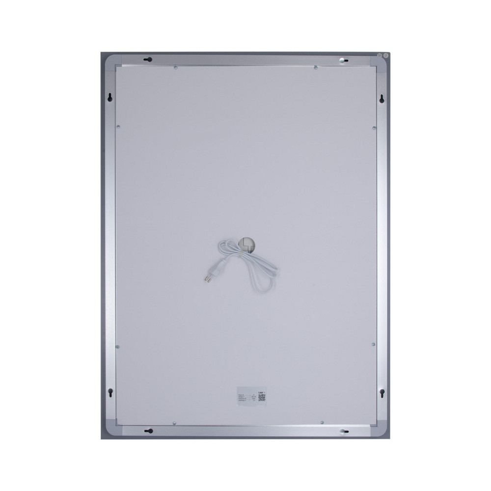 Дзеркало Lidz Kubis 600х800 з LED-підсвіткою Touch, з антизапотіванням, з димером, регітність LD78LF9376080 Київ - фото 5