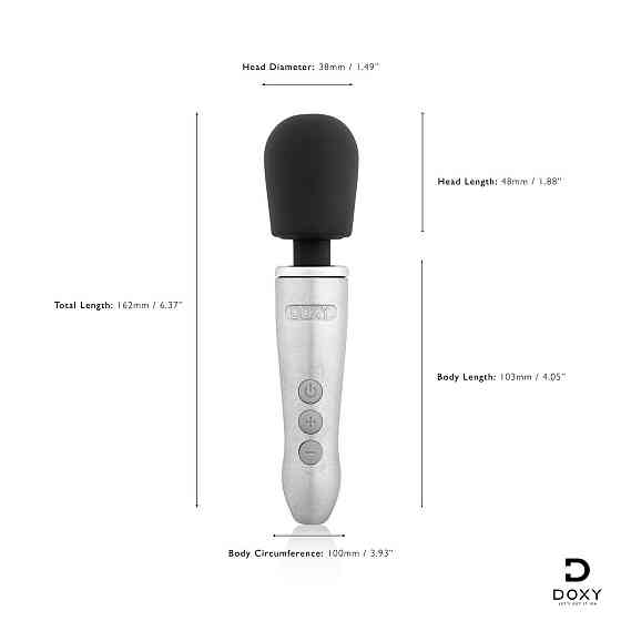 Вібромасажер DOXY Doxy Go Sex Aura Київ