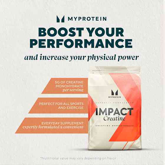 Креатин MyProtein Creatine Monohydrate 1000 g (Pure) Луцьк