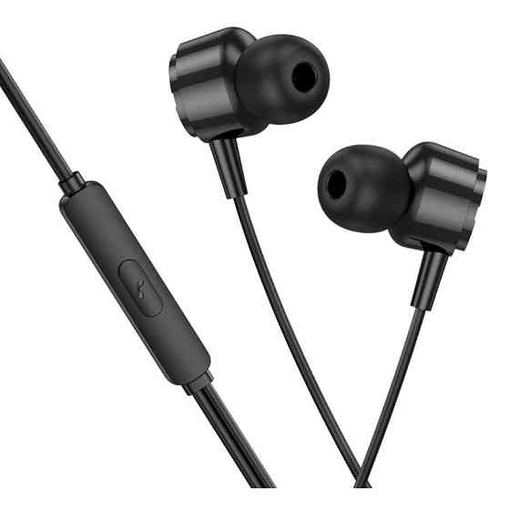 Навушники BOROFONE BM94 Sonar universal earphones with microphone Black Одеса