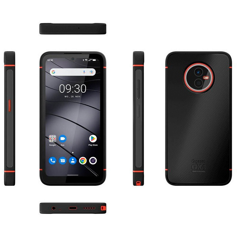 Смартфон Gigaset GX4 IM 4/64GB Dual Sim Black (S30853H1531R111) Чорний Харьков - изображение 15