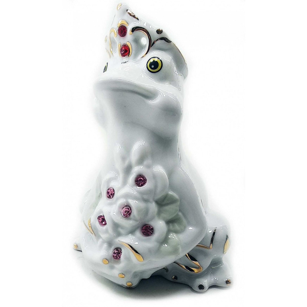 Статуетка порцелянова Жаба царівна Київ - фото 1