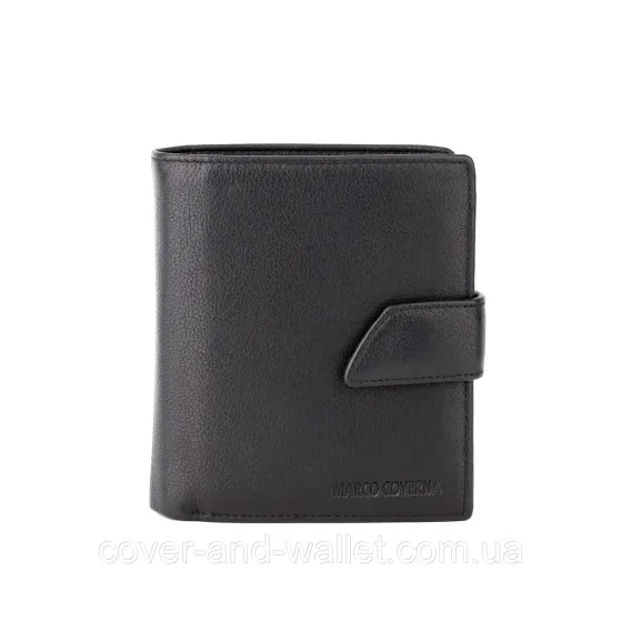 Чоловічий вертикальний гаманець для купюр і кредитних карток Marco Coverna MC B005-894 Київ