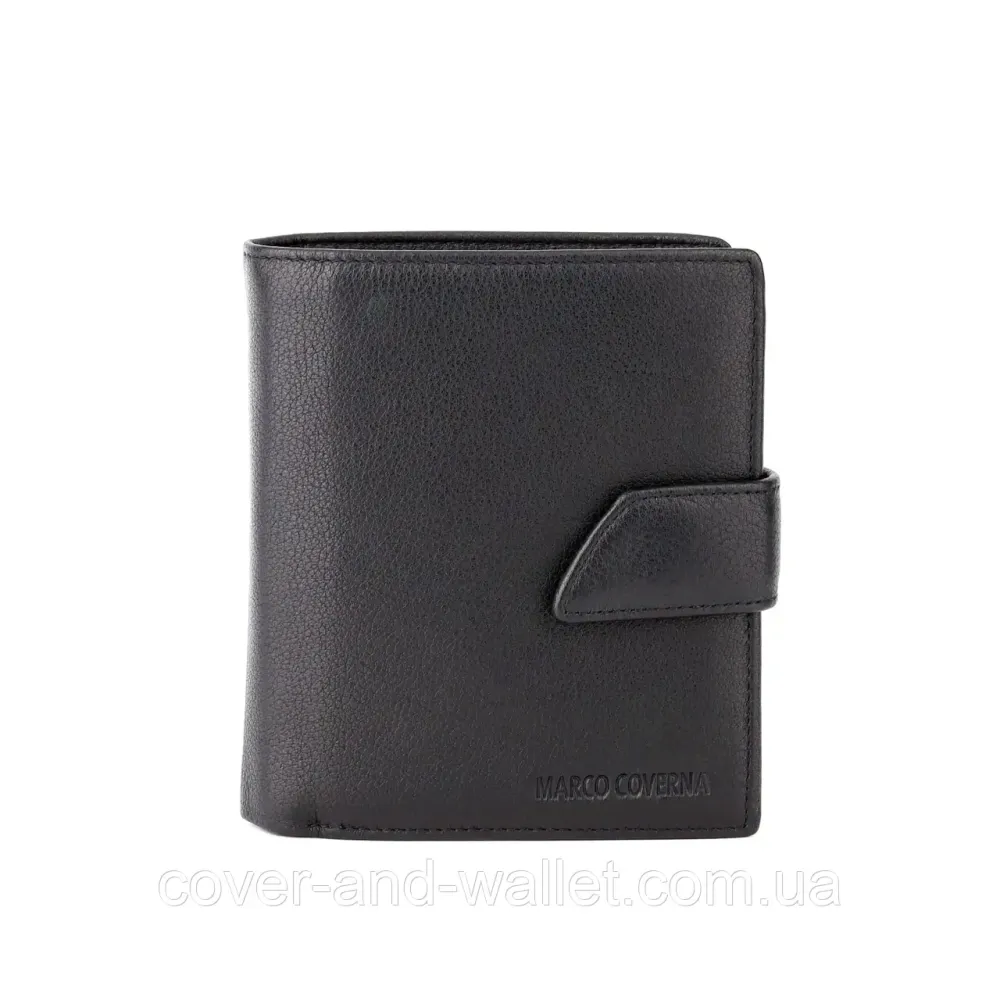 Чоловічий вертикальний гаманець для купюр і кредитних карток Marco Coverna MC B005-894 Київ - фото 3