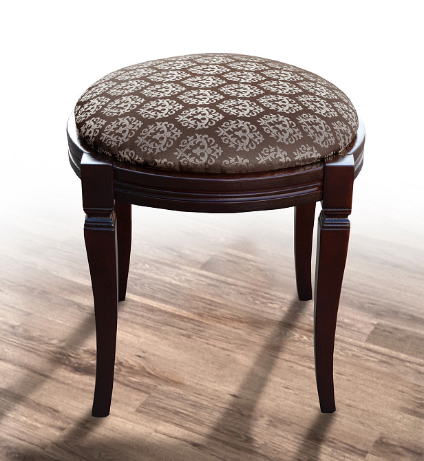 Банкетка кругла Ф 460 (т.горіх/авилла2/7) Киев - изображение 1