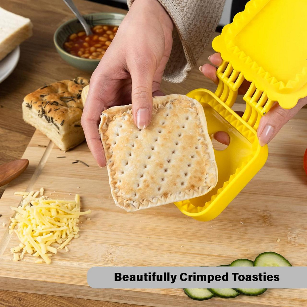 Форма для сендвічів Toastie Maker Modish Ware, запаювач тостів для тонкого хліба, BPA Free, для тостера, духовки, аерофритюрниці Київ - фото 7