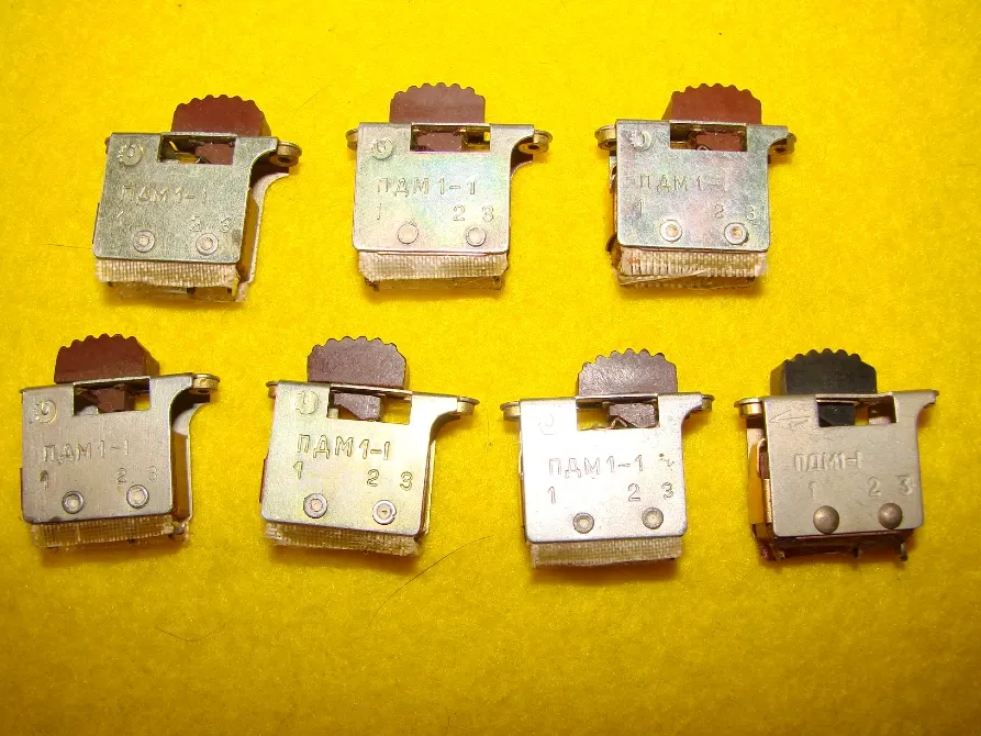 Перемикач висувний ПДМ-1-1, ПД. Тумблер МТ-3, МТД-1 МТД-3 Харків - фото 2