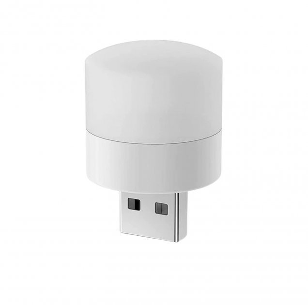 Фонарик LED USB,1W, White, Box Полтава - фото 1
