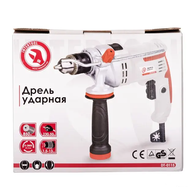 Дриль ударний електричний INTERTOOL DT-0115 Коломыя - изображение 5