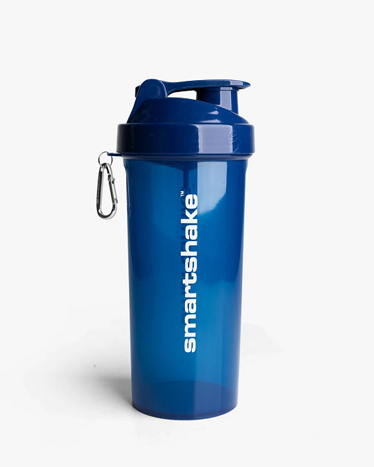 Шейкер спортивний Smartshake Lite 1000ml Glossy-Navy Blue Кам'янське - фото 2