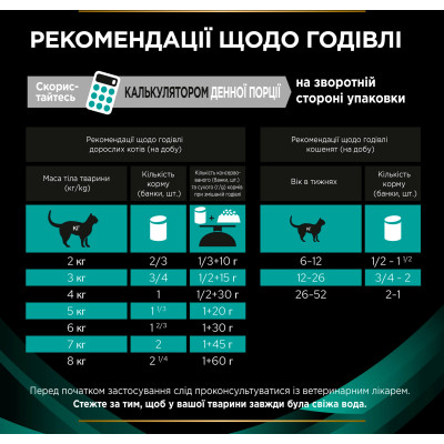 Вологий корм для кішок Purina Pro Plan Veterinary Diets EN Gastrointestinal При розладах кишкової абсорбції та годівлі у період відновлення 195 г (844 Вінниця - фото 9