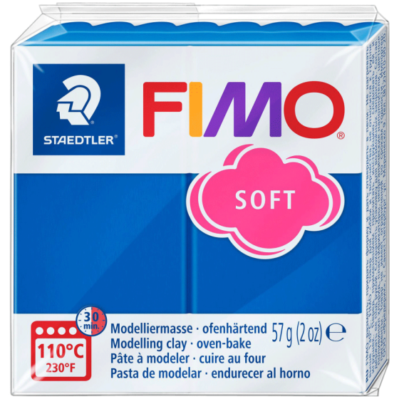 Пластика для бижутерии Soft Синяя 57г Fimo Киев